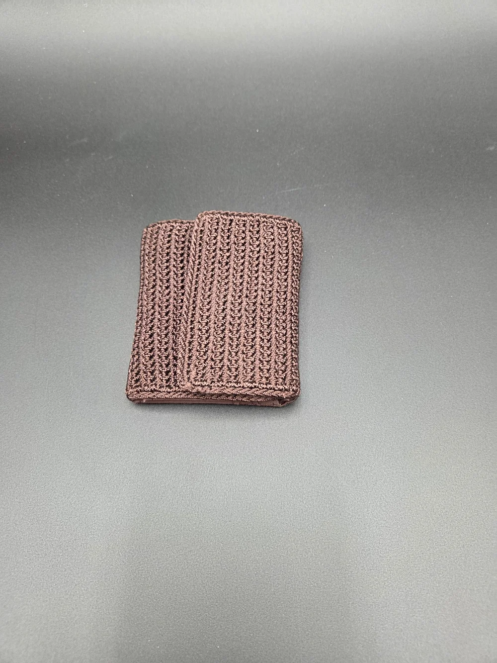 The Sak Crocheted Fold Wallet - Brown